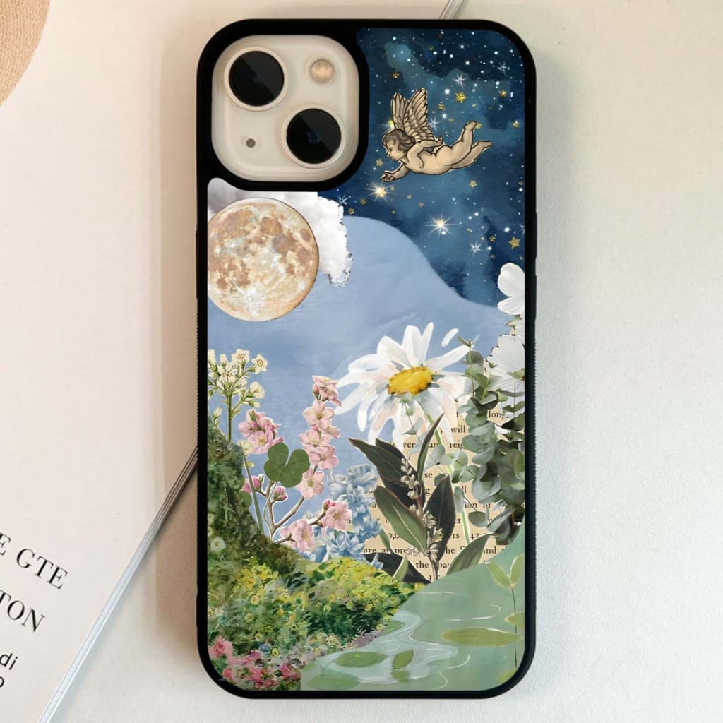 Regal Stallion Tapestry Glass Case